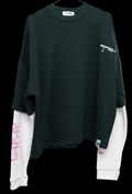 DOUBLE LAYERED T-SHIRT *LAPAY*